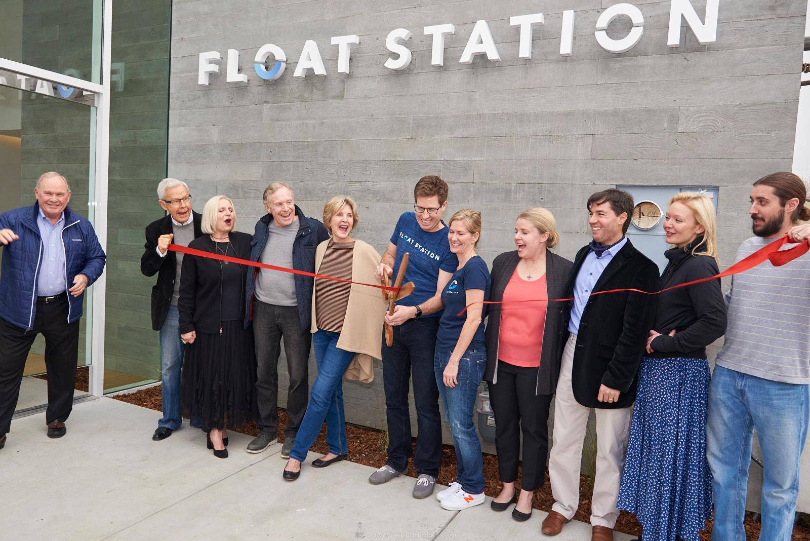 Ryan at Float Station grand opening