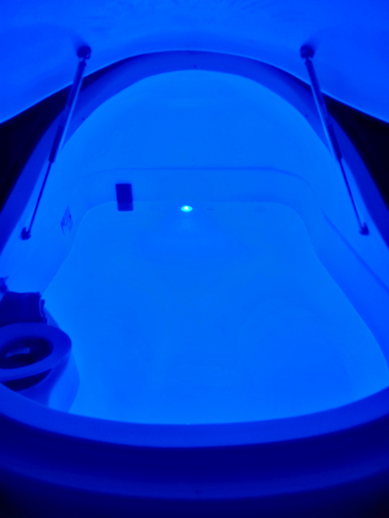 Float tank at Mystic Float and Wellness, Ohio