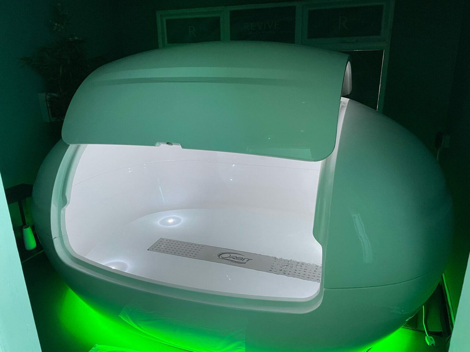 Float tank at Revive Belfast