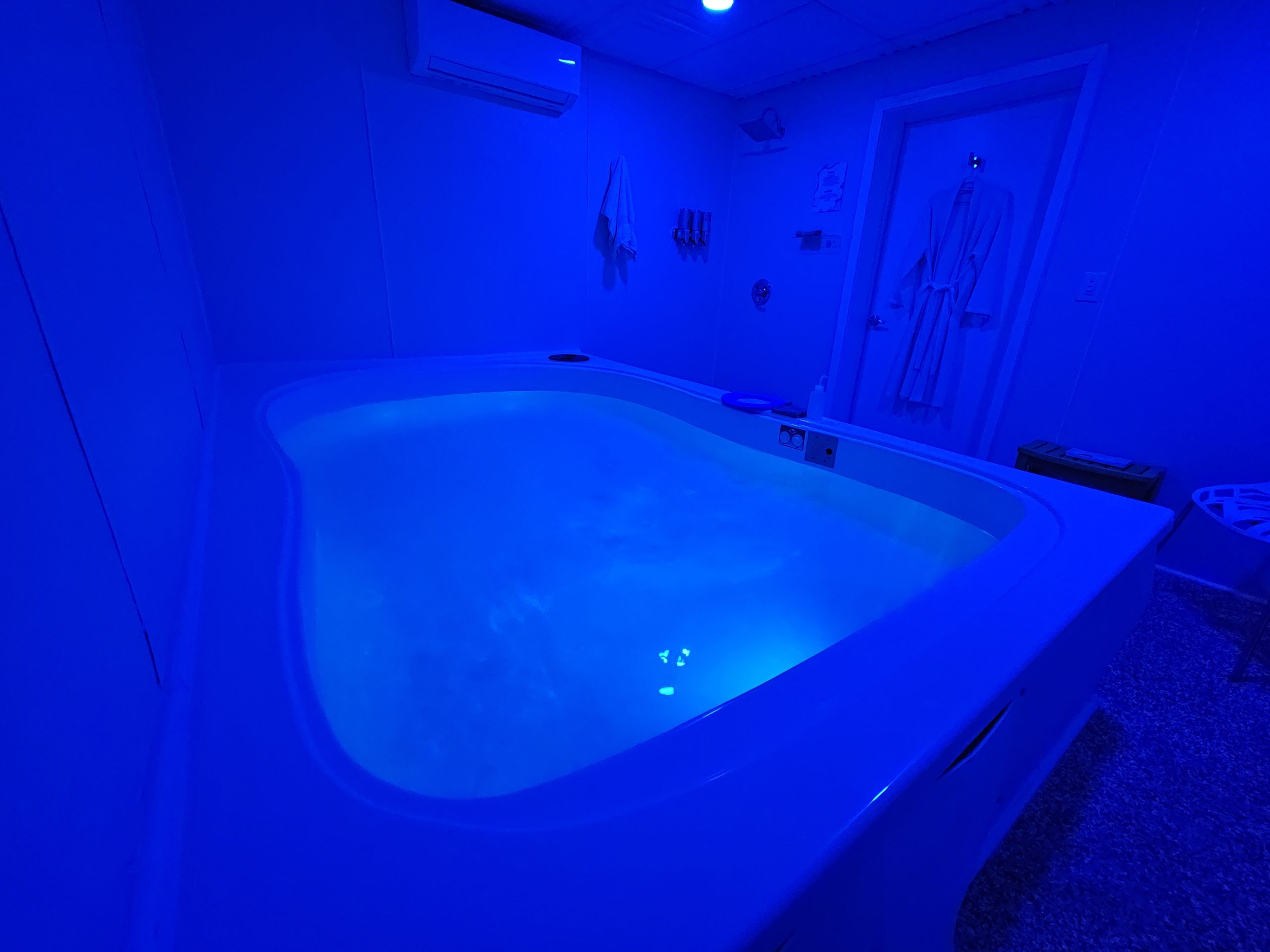 Float tank at The Float Loft, West Chester Ohio